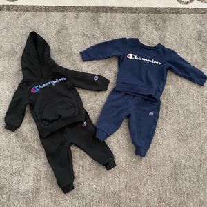 Champion Set hoodie set  12M